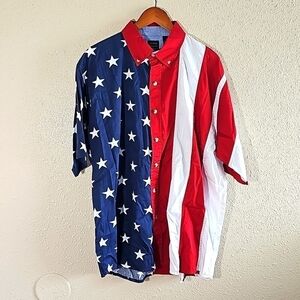 Cotton Trader Sport  USA Short S Button-Down Shirt.